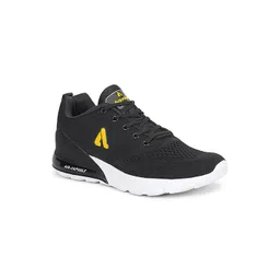 Aqualite Men Black Mesh Running Non-Marking Shoes