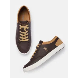 U.S. Polo Assn. Men Colourblocked Sneakers
