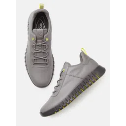 ECCO Men Leather Casual Sneakers