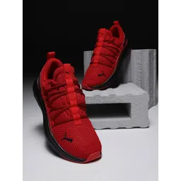 Puma Men Red Softride One4all Walking Shoes