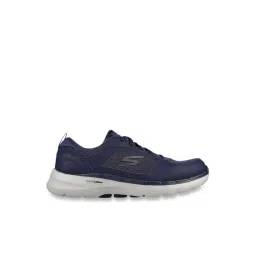 Skechers Men's GO WALK 6 - COMPETE Navy Walking Shoes
