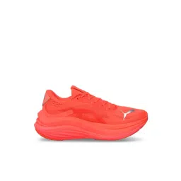 Puma Men's MagMax NITRO Res Glowing Red & Black Running Shoes