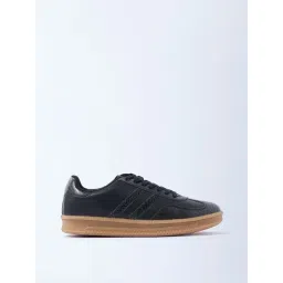 SOLEPLAY by Westside Black Lace-Up Sneakers