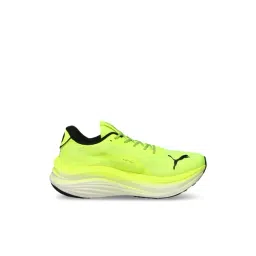 Puma Men's MagMax NITRO Res Yellow Alert & Black Running Shoes