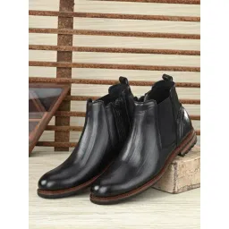 San Frissco Men's Black Casual Boots