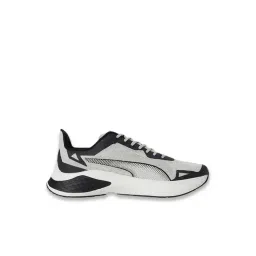 Puma Unisex Hyperglide X FusionLite Glacial Gray, New Navy & White Running Shoes