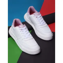 Leap7X by Liberty Women's FEMINA-01 White Sneakers