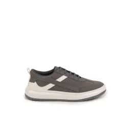 Fausto Men's Grey Casual Sneakers