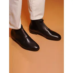 dmodot Sprazzo Zippo Block-Heeled Chelsea Boots