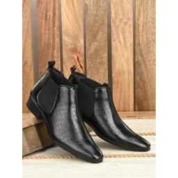San Frissco Men's Black Casual Boots