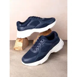 Styli Men's Navy Casual Sneakers