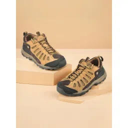 Woodland Men's Camel Casual Sneakers