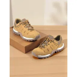 Woodland Men's Camel Casual Sneakers