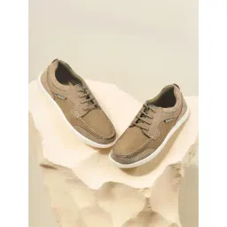 Woodland Men's Dubai Khaki Casual Sneakers