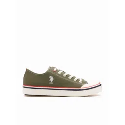 U.S. Polo Assn. Men's Green Casual Sneakers