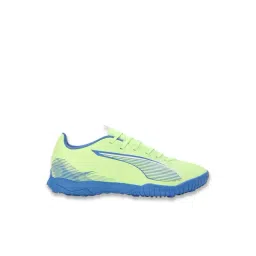 Puma Men's ULTRA 5 PLAY TT Lime Football Shoes