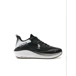 U.S. Polo Assn. Men's Black Running Shoes