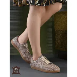 HOVERSOUL x Nico Nerini Women's AUREA Brown Sneakers