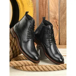 San Frissco Men's Black Casual Boots