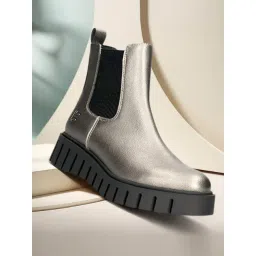 Bagatt Women's Benisha Grey Chelsea Boots