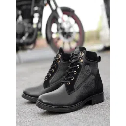 Bacca Bucci Men's METEOR Black Derby Boots