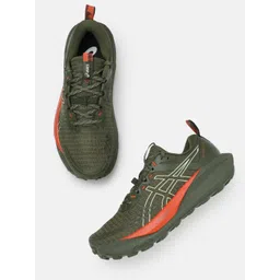 ASICS Men Woven Design Round-Toe GEL-TRABUCO 13 Trail Running Shoes