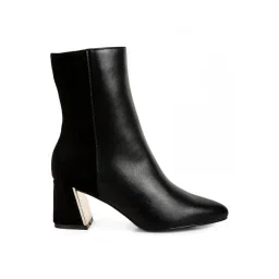 London Rag Women's Black Casual Booties