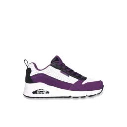 Skechers Women's UNO - 2 MUCH FUN Purple Sneakers