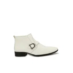 Eego Italy Men's White Casual Boots