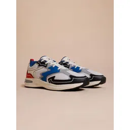 WROGN Men Colourblocked PU Regular Sneakers