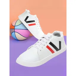 HOTSTYLE Men White Canvas Sports Shoes