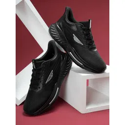 Red Tape Urban Kicks Men Black Solid Textile Walking Casual Shoes