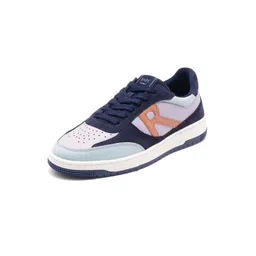 RARE RABBIT Men Colourblocked Leather Sneakers