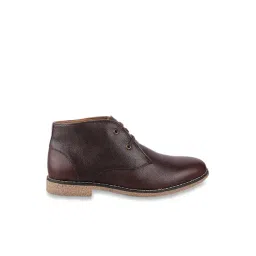 Metro Men's Brown Chukka Boots