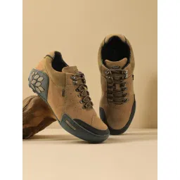 Woodland Men's Camel Casual Sneaker
