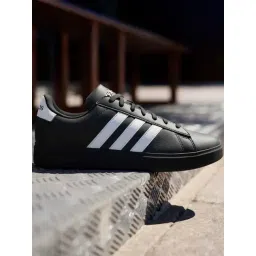 ADIDAS Men's GRAND COURT 2.0 Black & White Sneakers