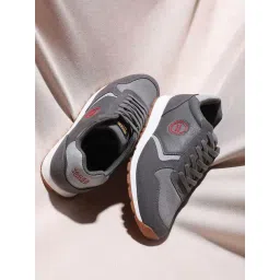 Jack & Jones Men's JFWTANE Grey Casual Sneakers