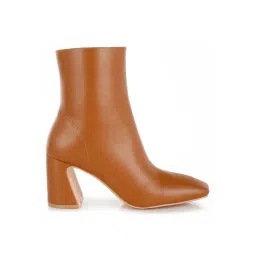 London Rag Women's Tan Casual Booties