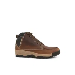 Carlo Romano Men's Brown Derby Boots