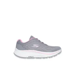 Skechers Women's GO RUN CONSISTENT 2.0 Grey & Pink Running Shoes