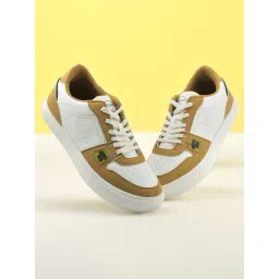 Woodland Men's Camel Casual Sneaker