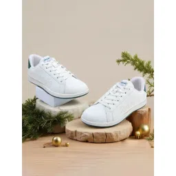Woodland Men's White Casual Sneaker