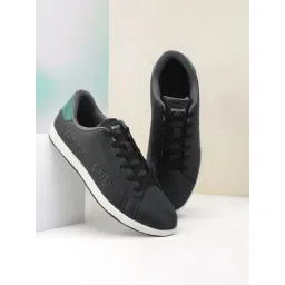 Woodland Men's Black Casual Sneaker