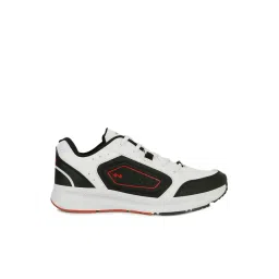 Campus Men's Trophy White & Black Running Shoes