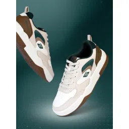 Bond Street Men's Off White Casual Sneakers