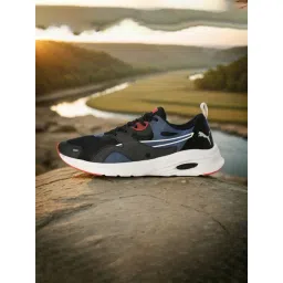 Puma Women's Black, Blue Glimmer & Nrgy Rose ProFoam Fuego Wns Res Running Shoes