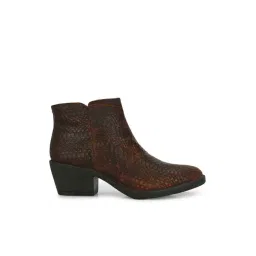 Carlo Romano Women's Dark Brown Casual Boots
