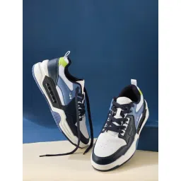 Campus Men's White & Rslate Sneakers