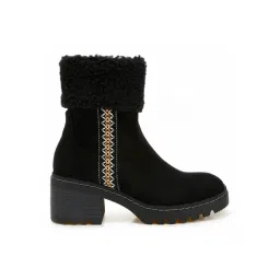 London Rag Women's Black Snow Boots