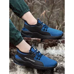 BIRDE Men Mesh Lace-Ups Walking Non-Marking Shoes